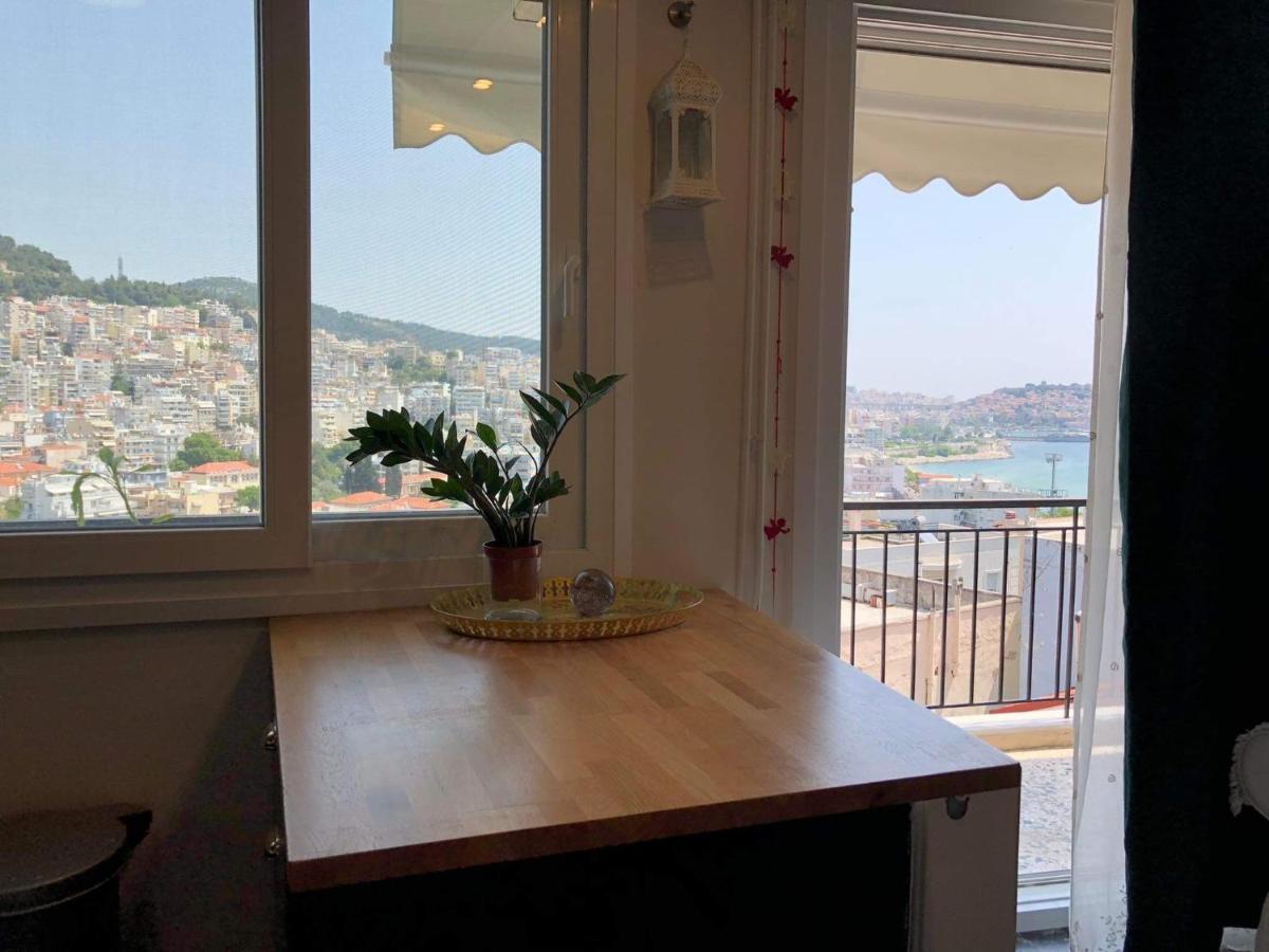 Sea And Castle Panoramic View Apartment Kavala Exterior photo